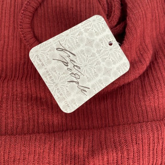 Free People Brynne Mini Dress | Empress Rock | Trumpet Sleeves | Small | NWT - Picture 5 of 5